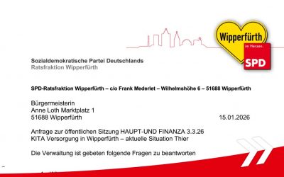 Anfrage: KITA Versorgung in Wipperfürth – aktuelle Situation Thier