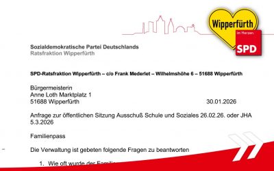 Anfrage: Familienpass