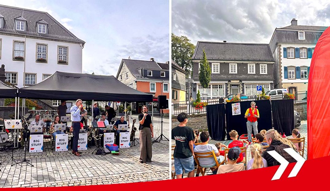 SPD Sommerfest auf dem Marktplatz in Wipperfürth